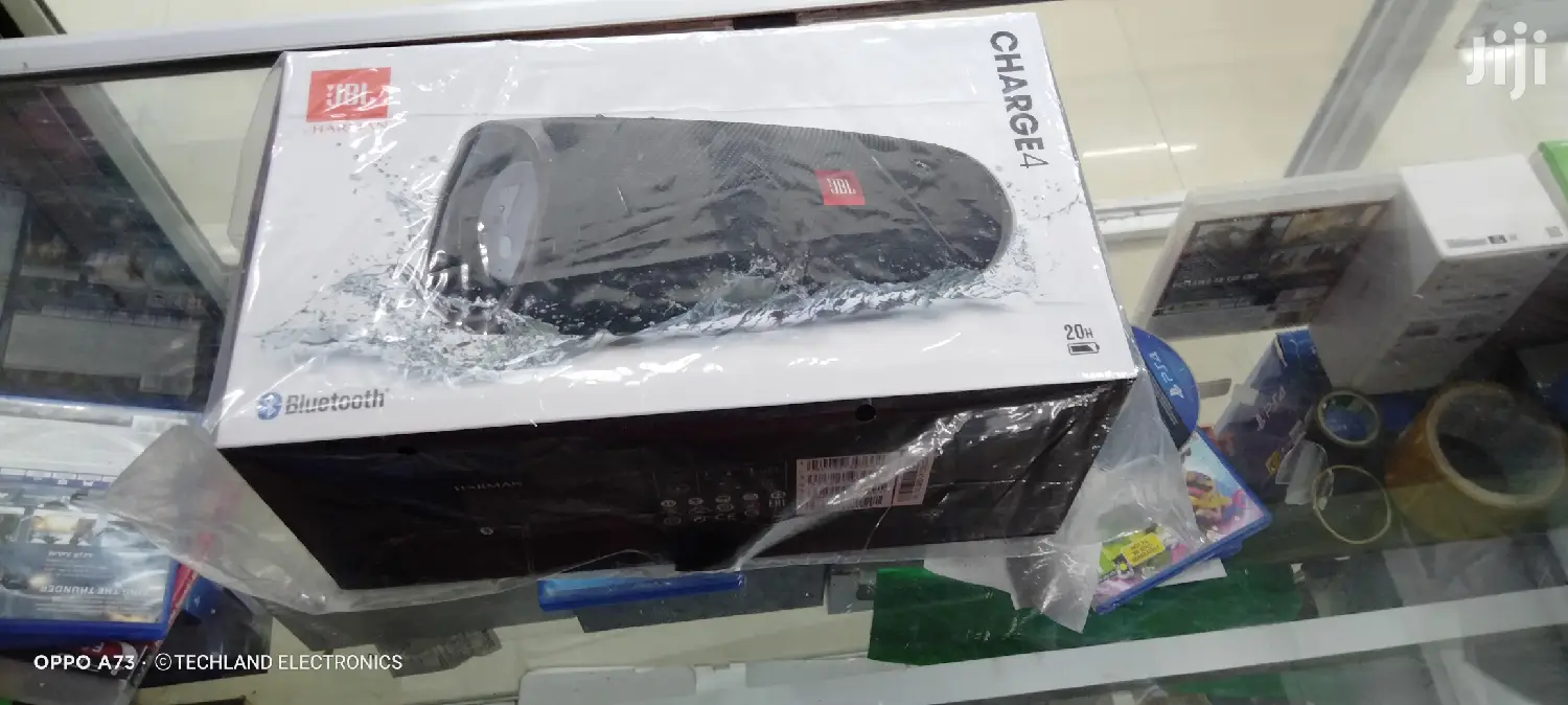 Black Jbl Charge 4 Original Speakers