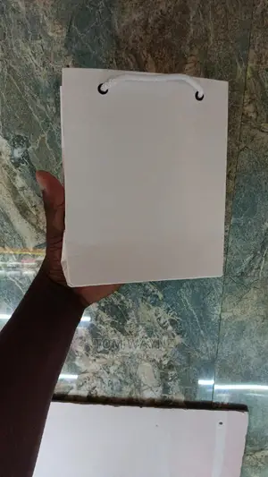 A6 Size Gift White Bags