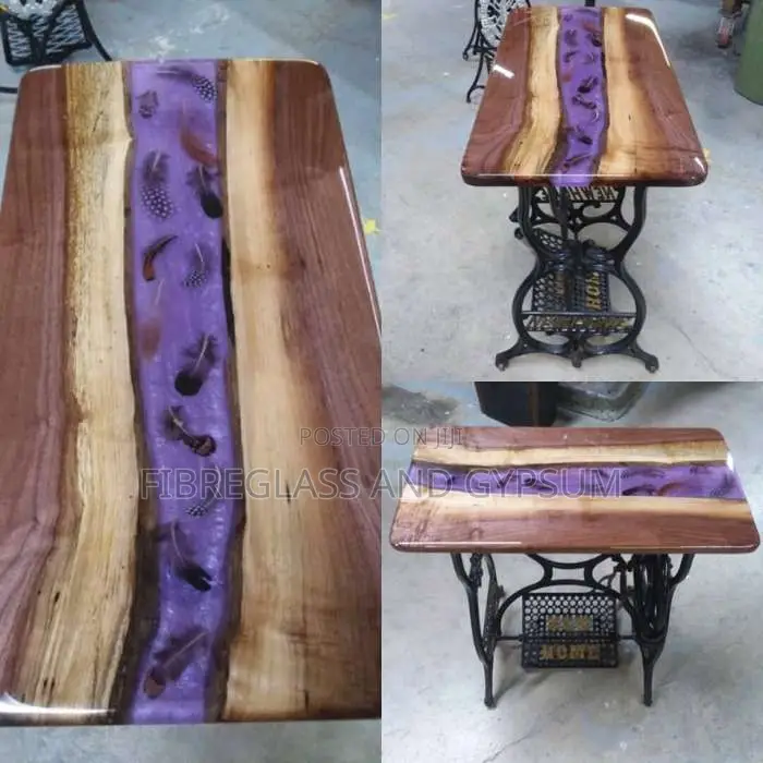 EPOXY RESIN TABLE TOP AND KITCHEN COUNTERS FINISH