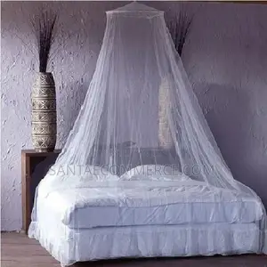Round Mosquito Net- White