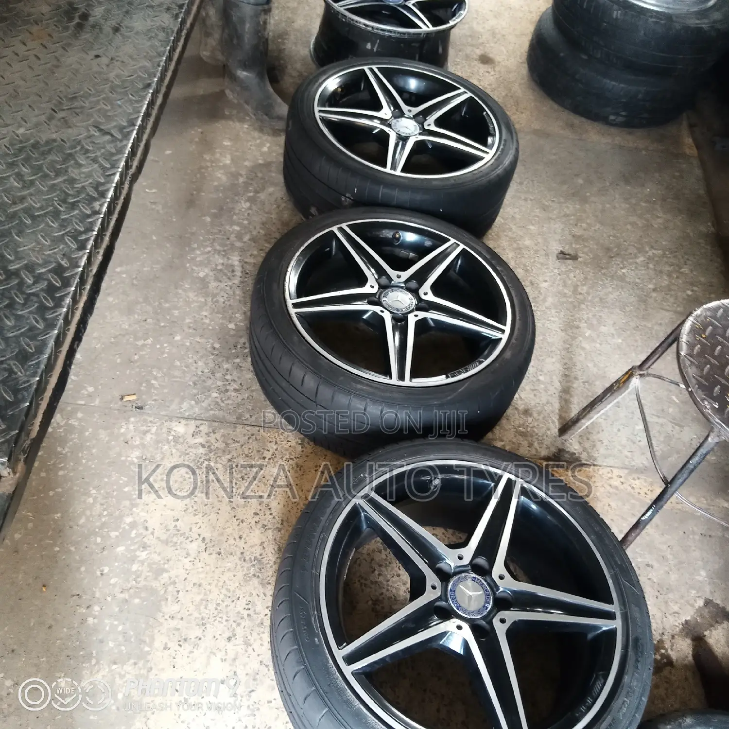 Set of Four Sport Rims Size 18.