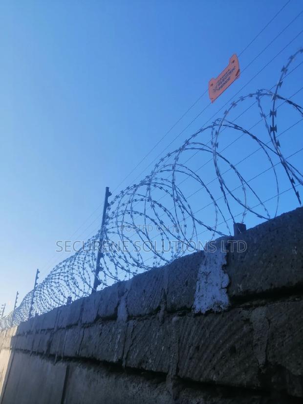 100 by 50ft Plot Electric Fence and Razor Wire Quotation - thumbnail 3