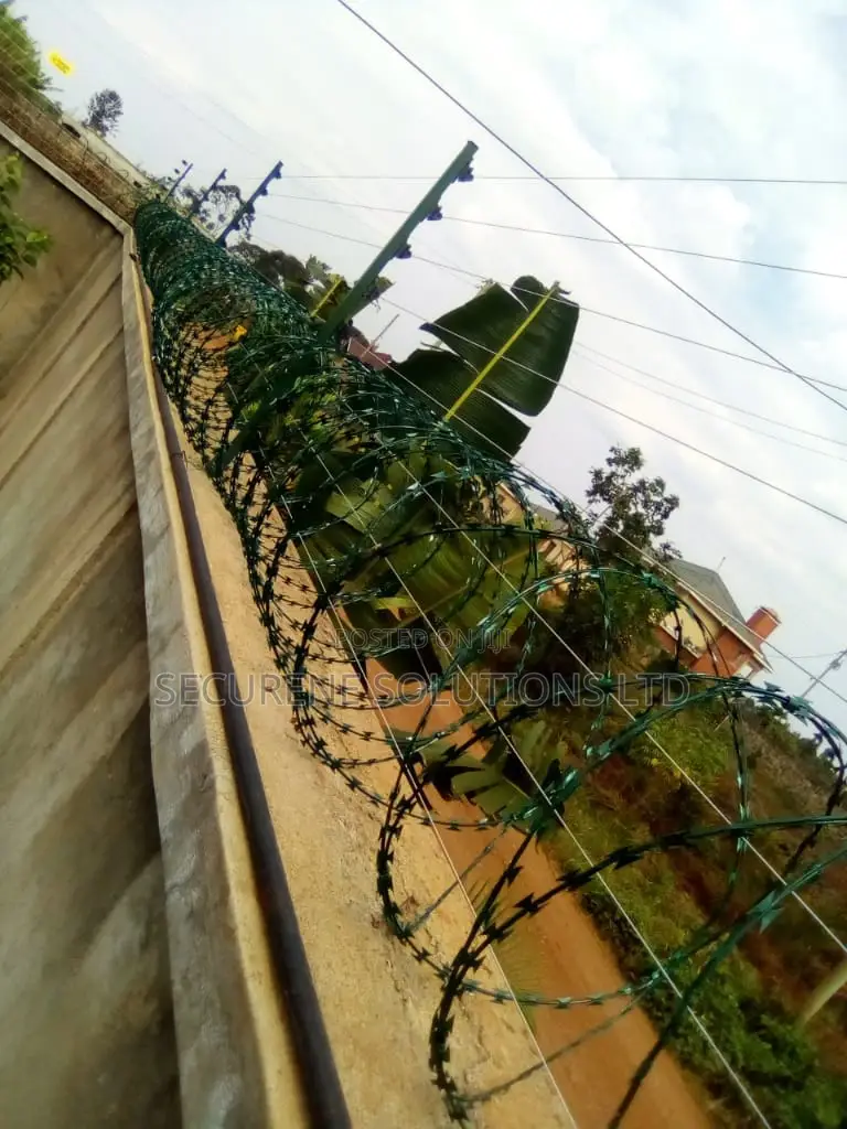 100 by 50ft Plot Electric Fence and Razor Wire Quotation