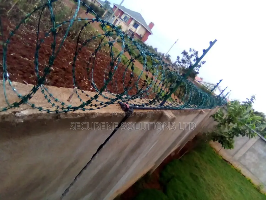 100 by 50ft Plot Electric Fence and Razor Wire Quotation