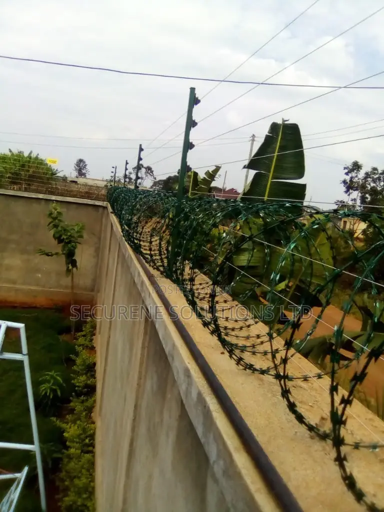 100 by 50ft Plot Electric Fence and Razor Wire Quotation