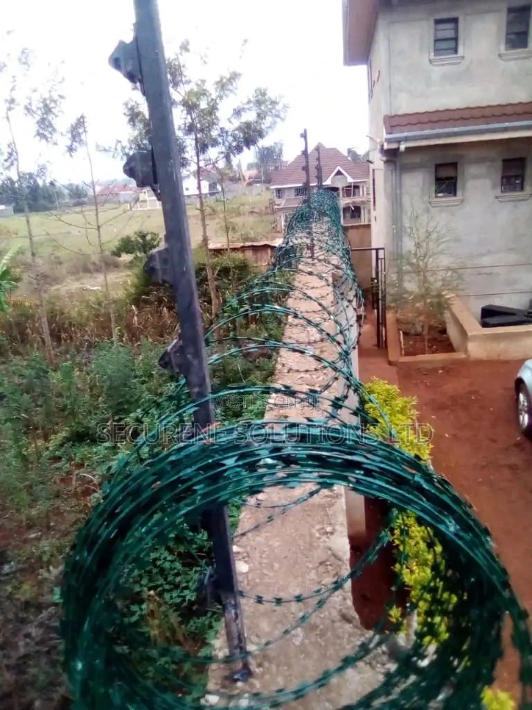 100 by 50ft Plot Electric Fence and Razor Wire Quotation
