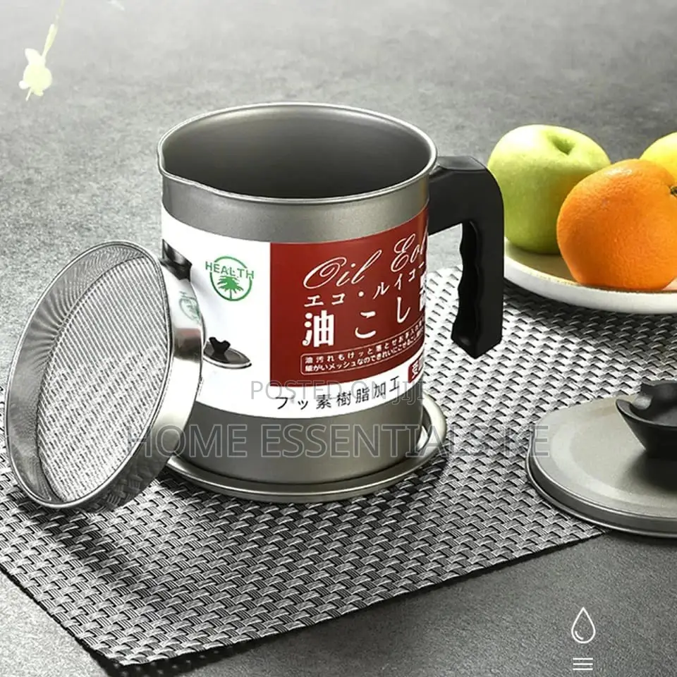 1.6 Litres Oil Filter and Dispenser Pot