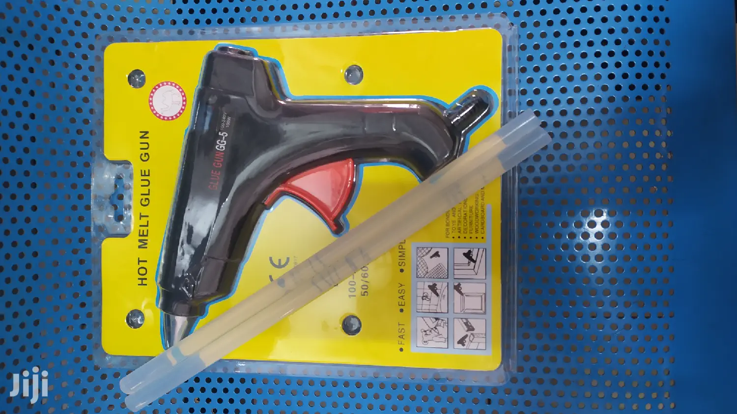 Glue Gun - Wax Glue Gun With 5 Wax Sticks