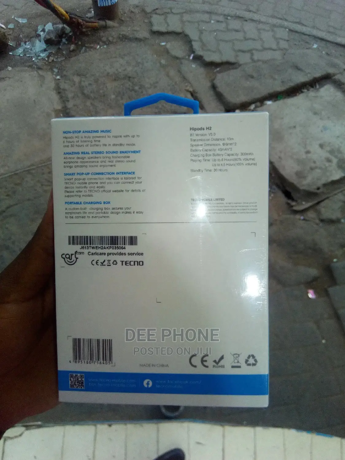 Tecno Wireless Earpods