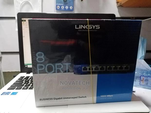 Linksys 8 Port Business Desktop Gigabit Switch - main view