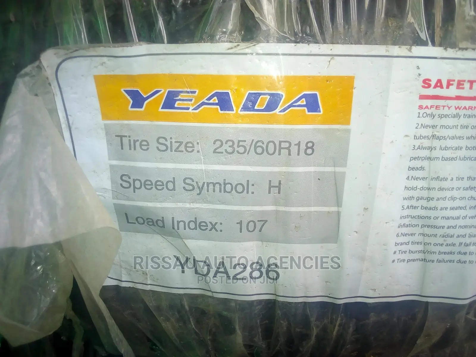 235/60 R 18 Yeada AT Tyres