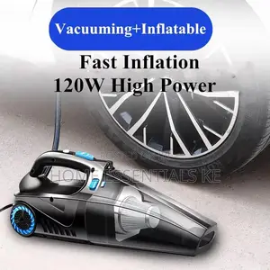 *4 in 1 Car Vacuum Cleaner With Electric Tyre Inflator