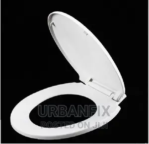 Generic Heavy-Duty Toilet Seat- White