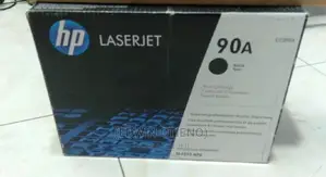 HP 90A (CE390A) Toner Cartridge, Black