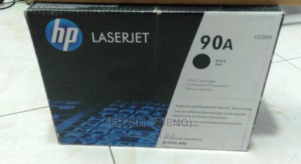 HP 90A (CE390A) Toner Cartridge, Black