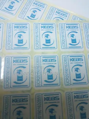 KEBS Labels Production