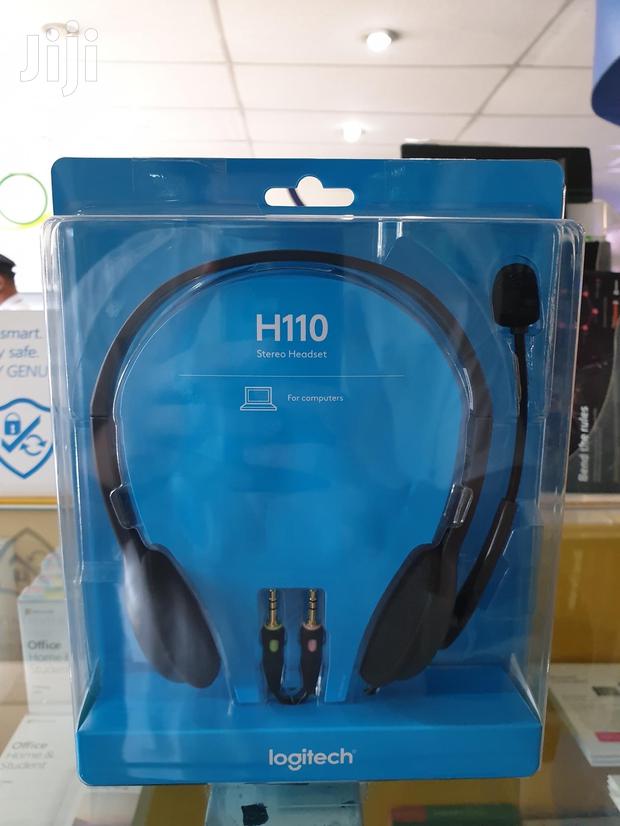 Logitech H110 Stereo Headset - main view