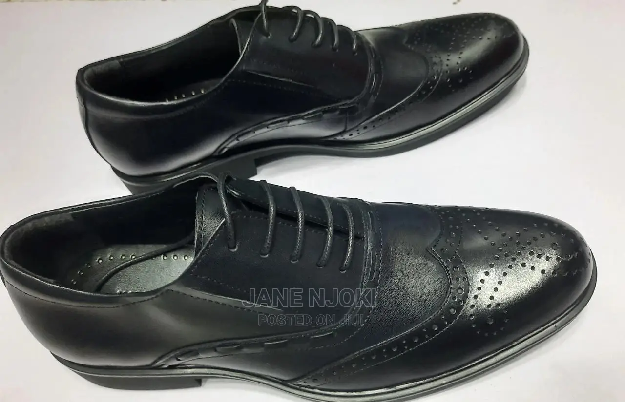 Leather Shoes Black