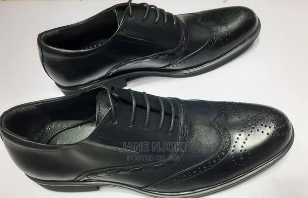 Leather Shoes Black