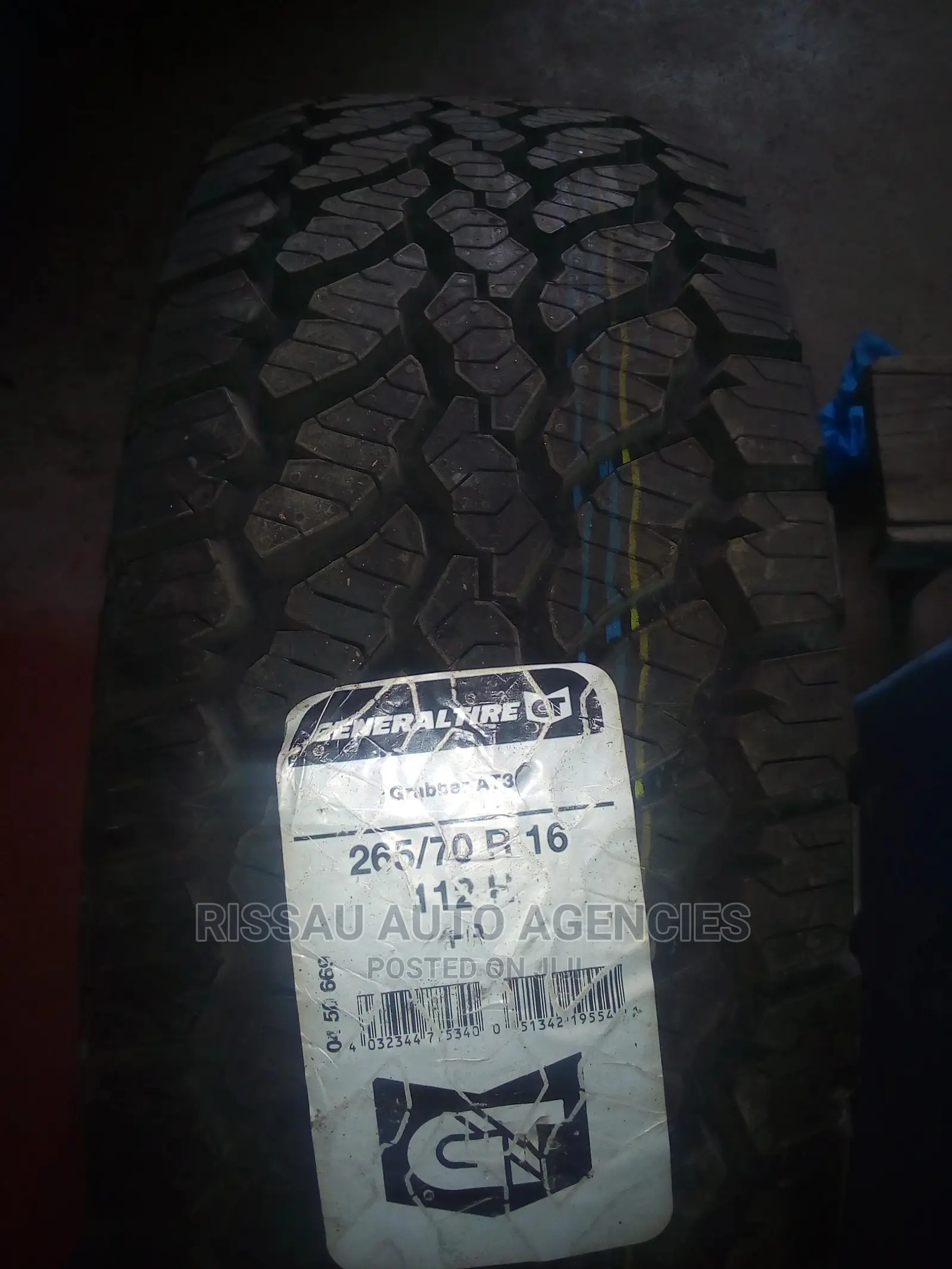 265/70 R 16 General Grabber AT Tyres