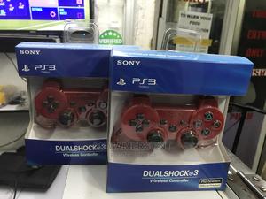 PS3 Red Game Controllers - main view