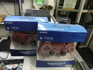 PS3 Red Game Controllers