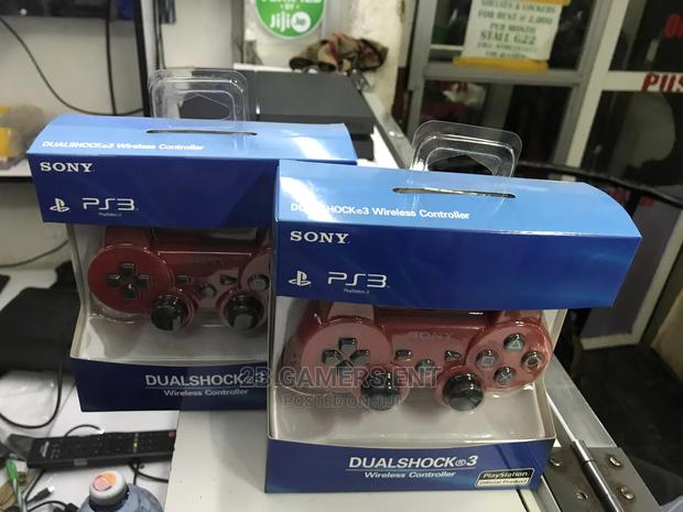 PS3 Red Game Controllers - thumbnail 2
