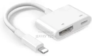 Lighting to HDMI Digital AV Adapter,1080P Video Audio Sync