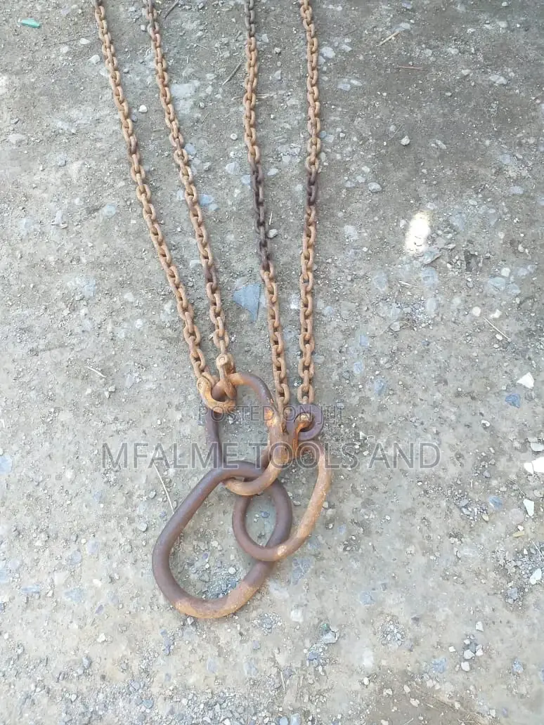 Lifting Chain Container 4-6 Ton 4 Legs Strong Has a Shortener Ex-Uk