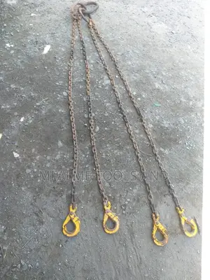 Lifting Chain Container 4-6 Ton 4 Legs Strong Has a Shortener Ex-Uk