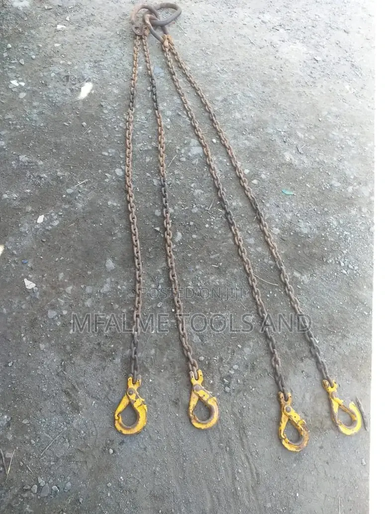Lifting Chain Container 4-6 Ton 4 Legs Strong Has a Shortener Ex-Uk