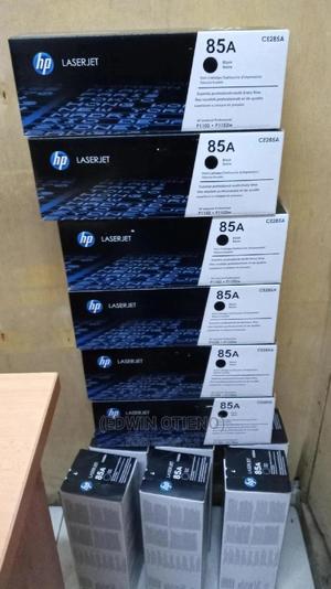 HP 85A Black Laserjet Toner Cartridge - thumbnail 2