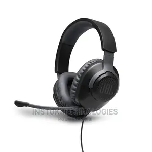 Jbl Quantum 100 - Wired Over-Ear Gaming Headphones - Black