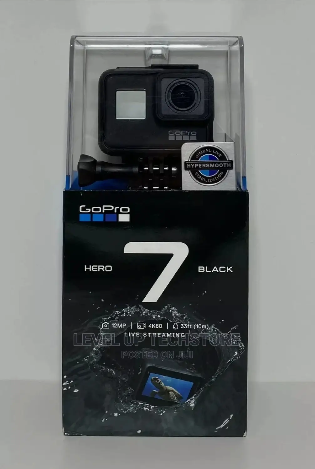 Gopro HERO7 Black 4K60 Ultra HD Waterproof Action Camera