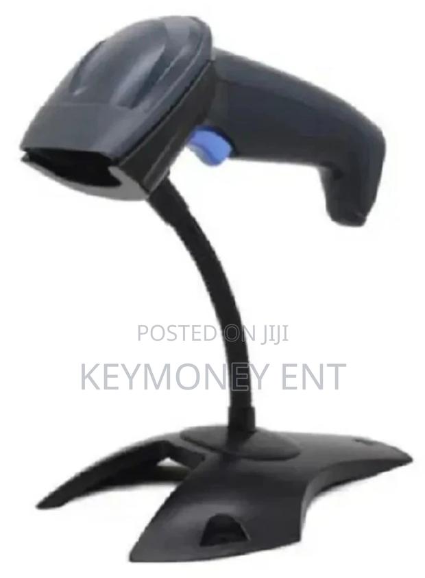 Syble Hand Held Laser Barcode Scanner With Stand - main view