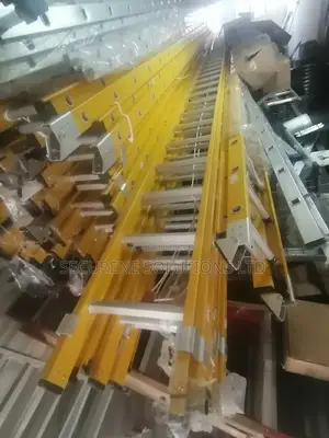 32ft/10meters Fibre Glass Double Extension Ladder