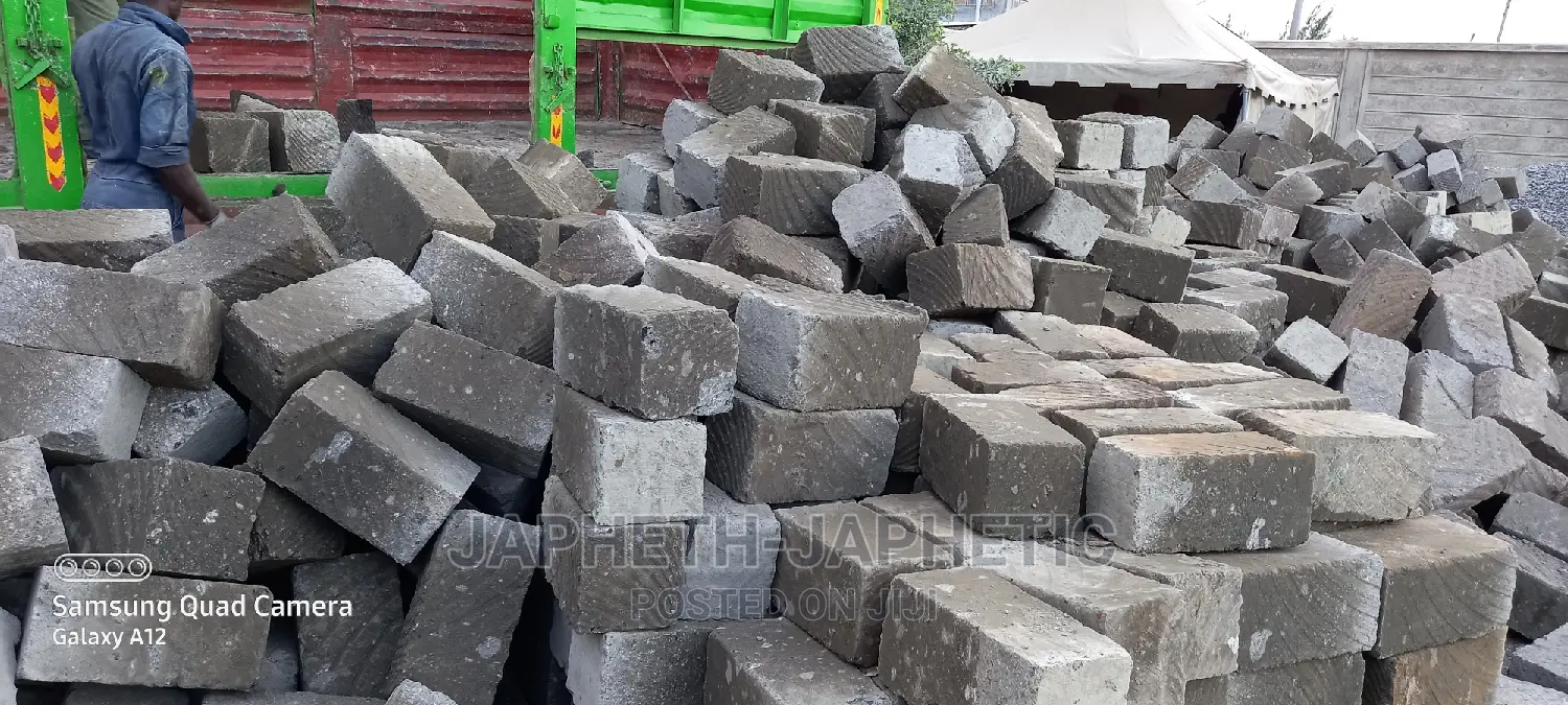 1st Grade,Grey Machine-Cut Stones