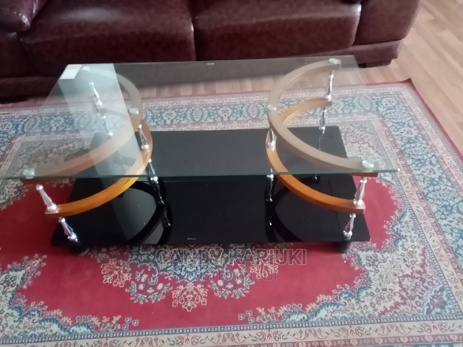 Office Area Glass Table