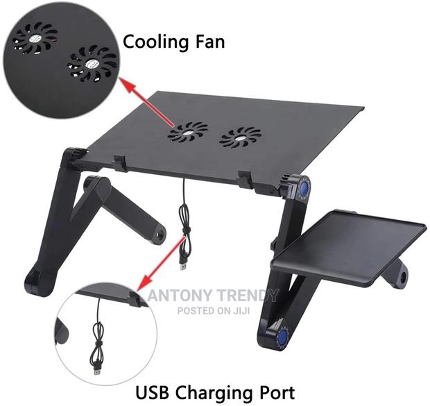 Generic Foldable Aluminium Alloy Laptop/Phone/Tablet Stand - main view