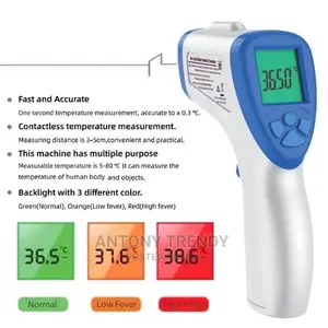 Ear Forehead Thermo Gun Infrared Thermometer