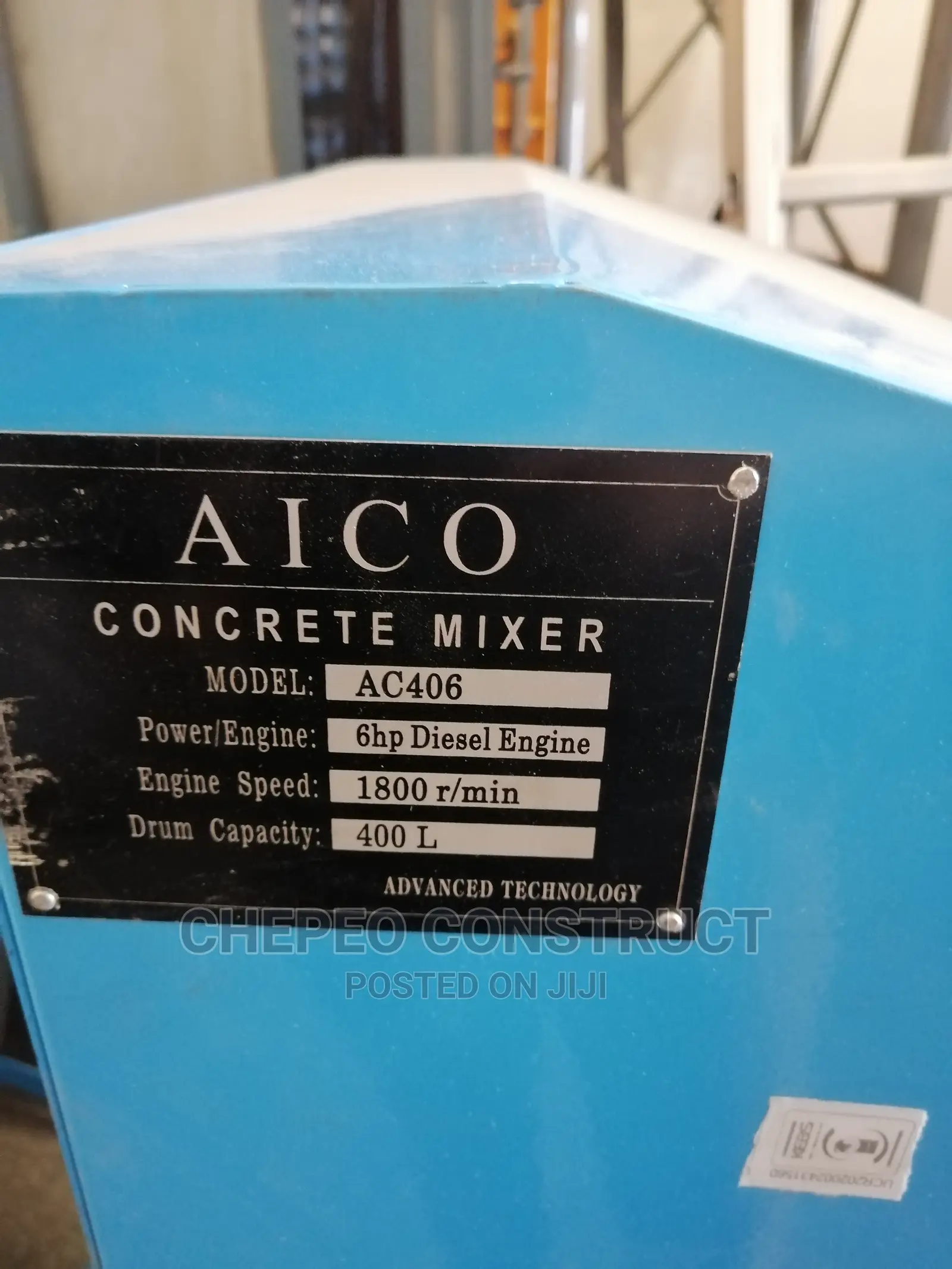 Concrete Mixer High Quality 500L