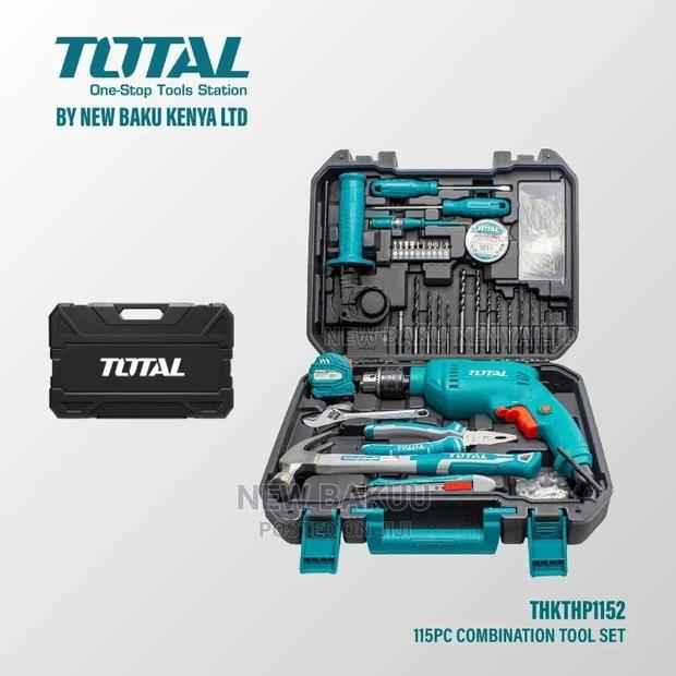 TOTAL 115 PCS Tools Set - main view