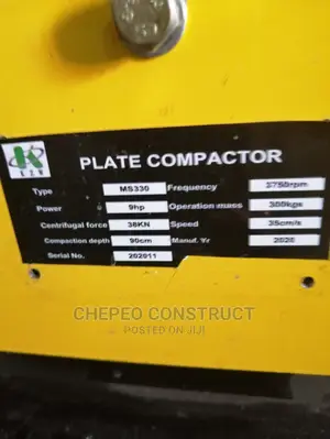 Plate Compactor Heavy Duty