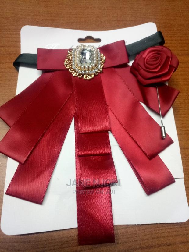 Maroon Bowties