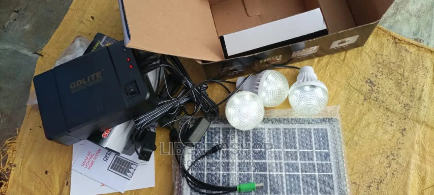 Portable Solar Panels With Bulbs