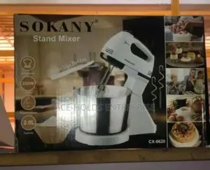 250 Watts Sokany Stand Mixer.