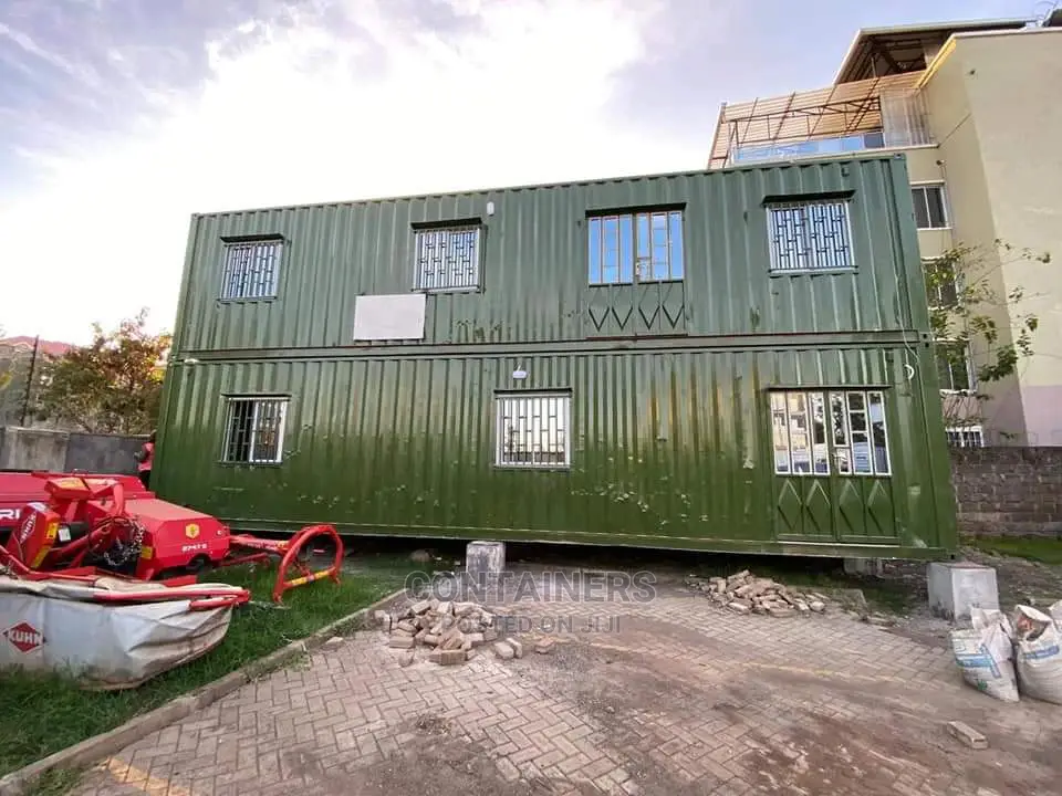 2x40ft Stuck Container Offices