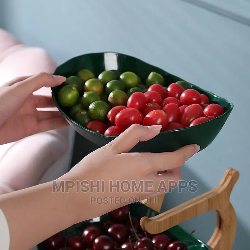3 Tier Wooden Fruit Rack