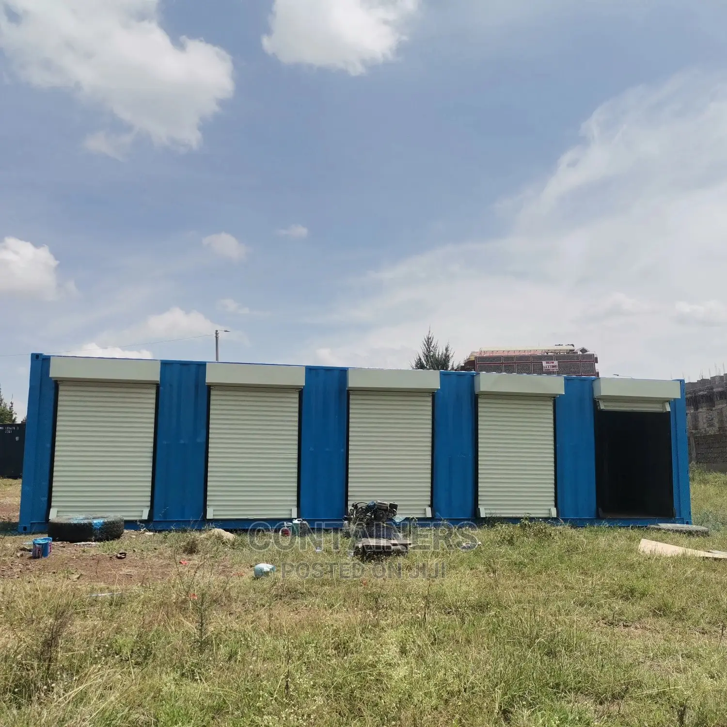 Container Stalls for Business Purposes