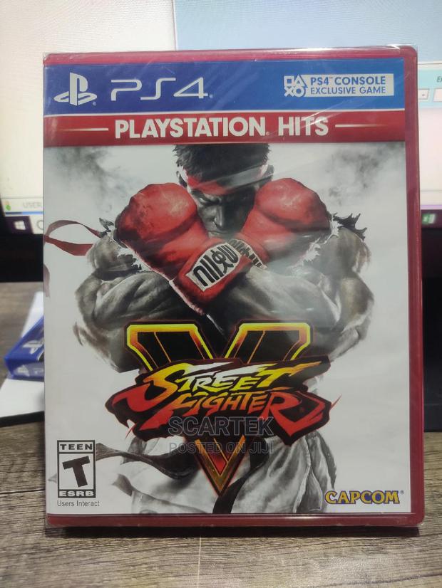 Ps4 Street Fighter 5 - main view